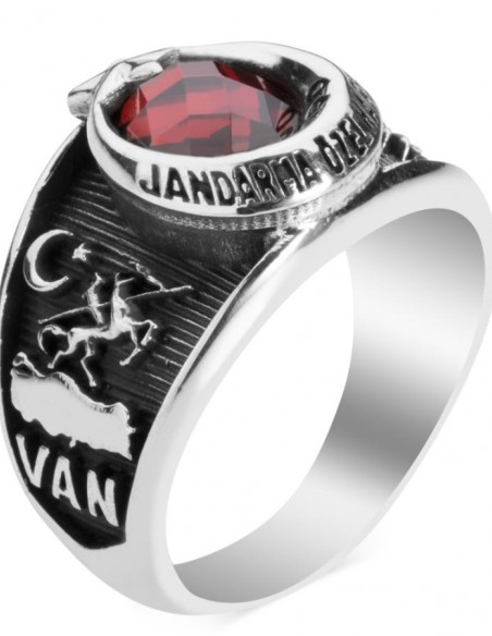 Van Oğuzlar JÖH Ay Yıldız Yüzük