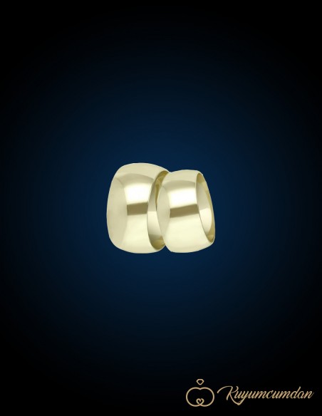 Oval Kesim Alyans Model 4