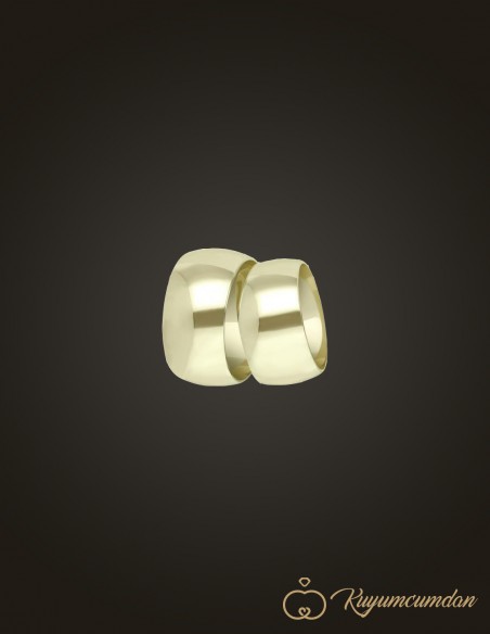 Oval Kesim Alyans Model 4