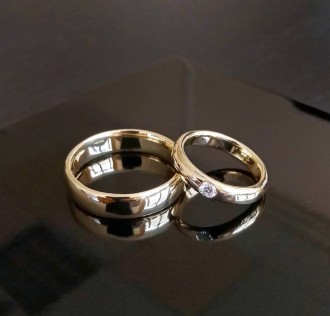 Altın Kaplama El İşi Alyans Model 18