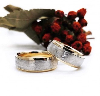 925 Ayar El İşi Altın Kaplama Gümüş Alyans Model 18