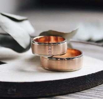 925 Ayar El İşi Altın Kaplama Gümüş Alyans Model 19