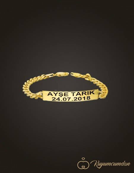 Kişiye Özel Tasarım Bileklik Model 2.2
