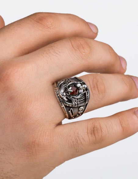 3D Uçak Figürlü Hamyo Yüzüğü