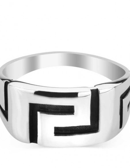 925 Ayar Gümüş Zarif Erkek Yüzük