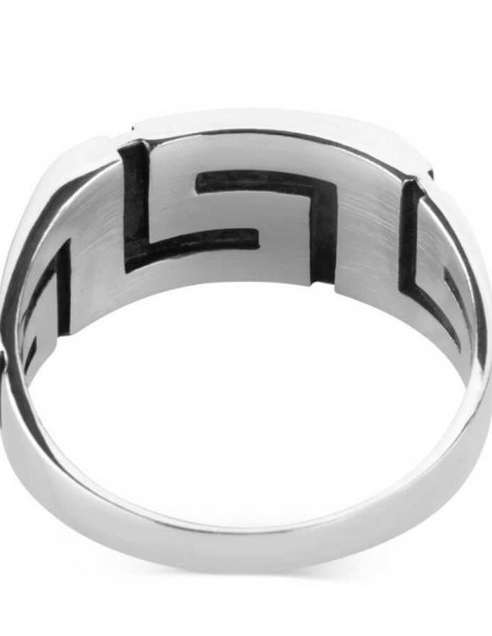 925 Ayar Gümüş Zarif Erkek Yüzük