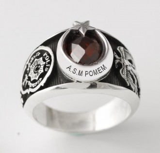 Adile Sadullah Mermerci Pomem Yüzüğü