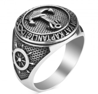 Bodrum Mesleki ve Teknik Anadolu Lisesi Yat Kaptanlığı Bölümü Mezuniyet Yüzüğü 2