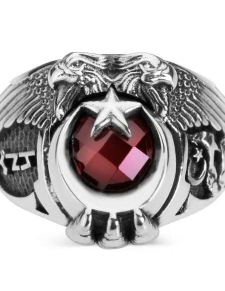 Cihan Hakimiyeti Yüzüğü (Göktürkçe Türk - Bozkurt)