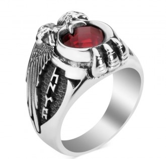 Cihan Hakimiyeti Yüzüğü (Göktürkçe Türk - Bozkurt) 2