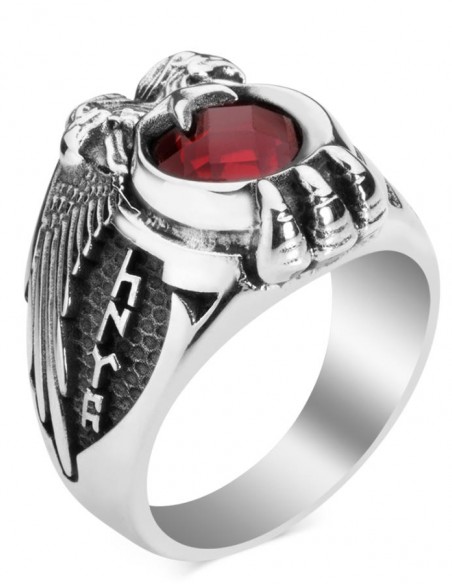 Cihan Hakimiyeti Yüzüğü (Göktürkçe Türk - Bozkurt)