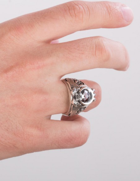 Cihan Hakimiyeti Yüzüğü (Osmanlı Arma - Bozkurt)