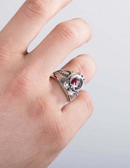 Çift Kartal Başlı Jandarma Genel Komutanlığı Yüzüğü