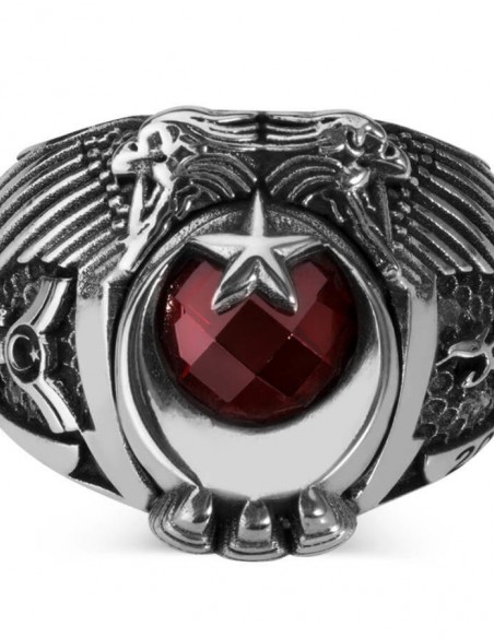 Çift Kartal Başlı Kara Kuvvetleri Astsubay Yüzüğü