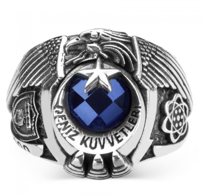 Deniz Kuvvetleri Komutanlığı Elektronik Astsubayı Yüzüğü