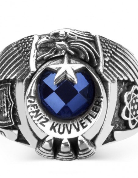 Deniz Kuvvetleri Komutanlığı Elektronik Astsubayı Yüzüğü