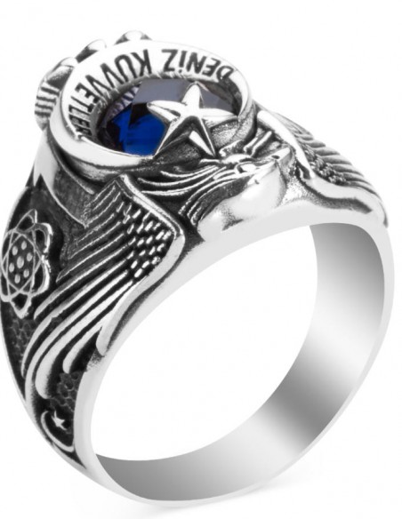 Deniz Kuvvetleri Komutanlığı Elektronik Astsubayı Yüzüğü