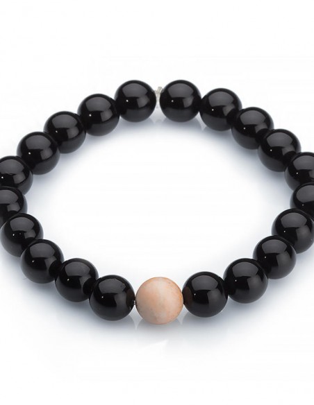 Doğal Taşlı Çift Bilekliği