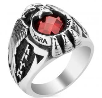 Göktürkçe Türk Kara Kuvvetleri Astsubay Yüzüğü 2