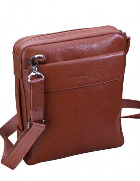 Guard Taba Renk Deri Askılı Çanta