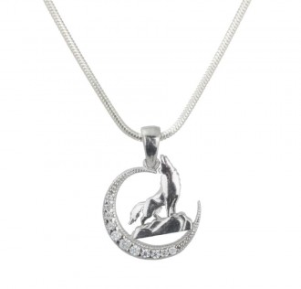 Gümüş Bayan Asena Kolyesi