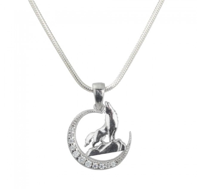 Gümüş Bayan Asena Kolyesi