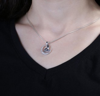 Gümüş Bayan Asena Kolyesi 2