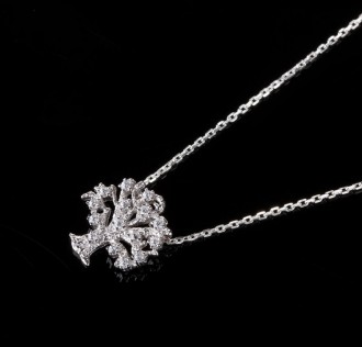 Gümüş Hayat Ağacı Kolyesi