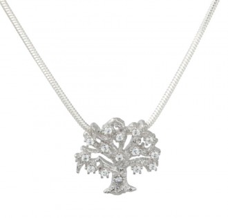 Gümüş Hayat Ağacı Kolyesi 2