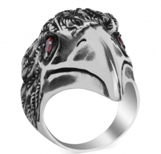 Gümüş Kartal Yüzük 2